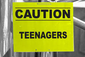 caution teenagers