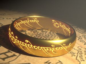 image of the ring from the Lord of the Rings